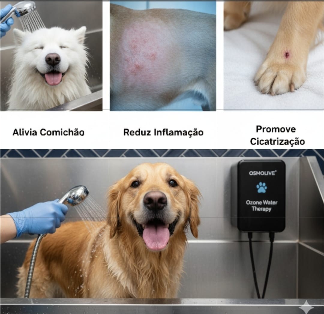 Banhos com Água Ozonizada